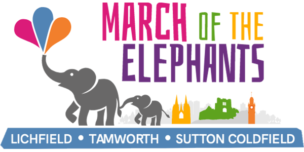 MARCH OF THE ELEPHANTS | LICHFIELD | TAMWORTH | SUTTON COLDFIELD